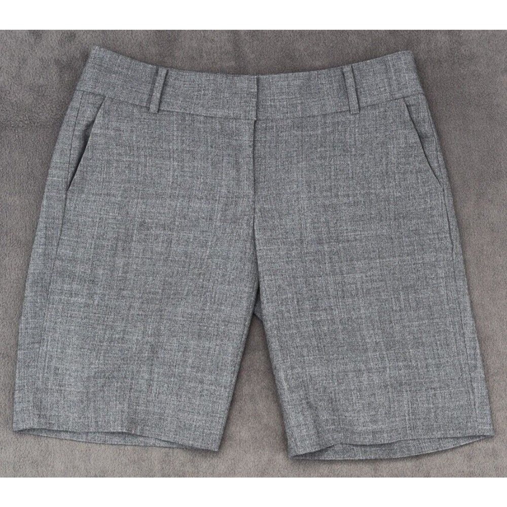 LAUNDRY by Shelli‎ Segal Women's SHORTS Size 0 Gray Midi Length